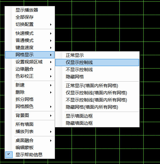 CavePlayer网格显示